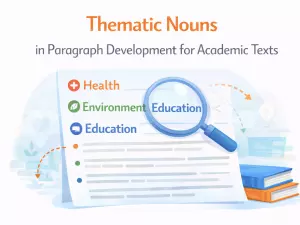 Thematic Nouns in Paragraph Development for Academic Texts