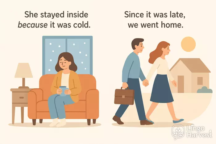 cold stayed inside late went home