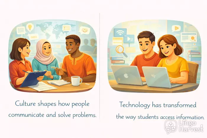 culture communication problem solving vs technology student information access