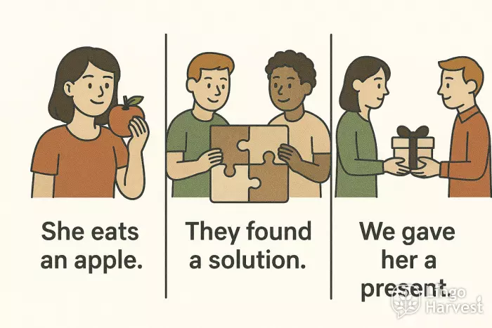 examples with articles apple solution present