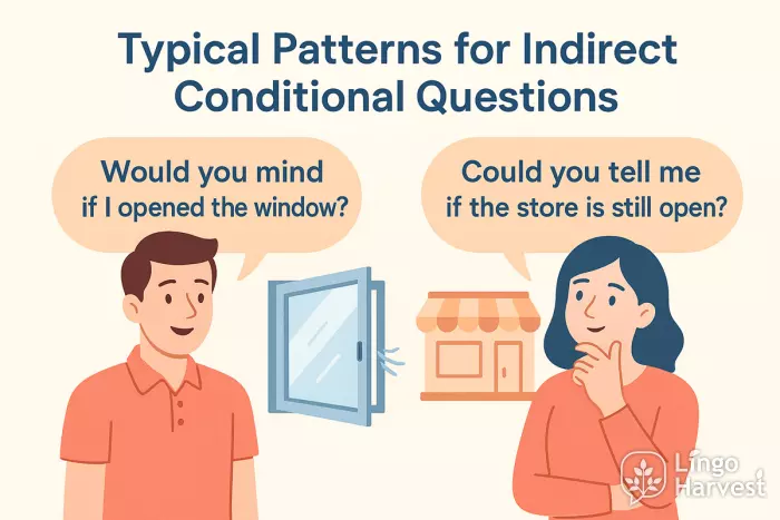 indirect conditional questions window store
