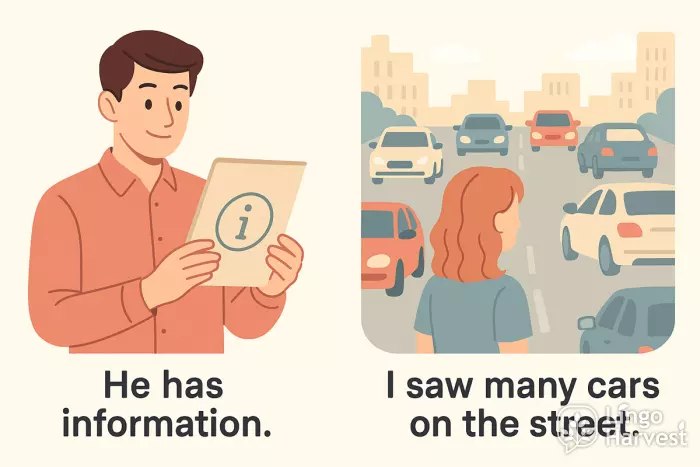 information possession and many cars street