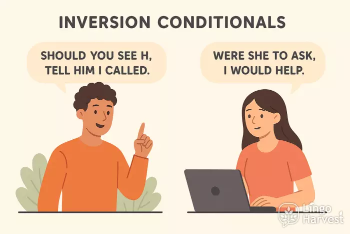 inversion conditionals should see tell were ask help