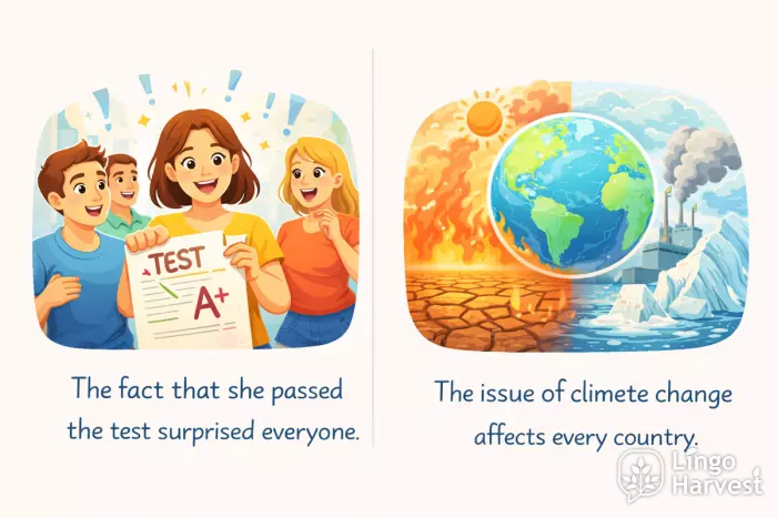 passing test surprise vs global climate change impact
