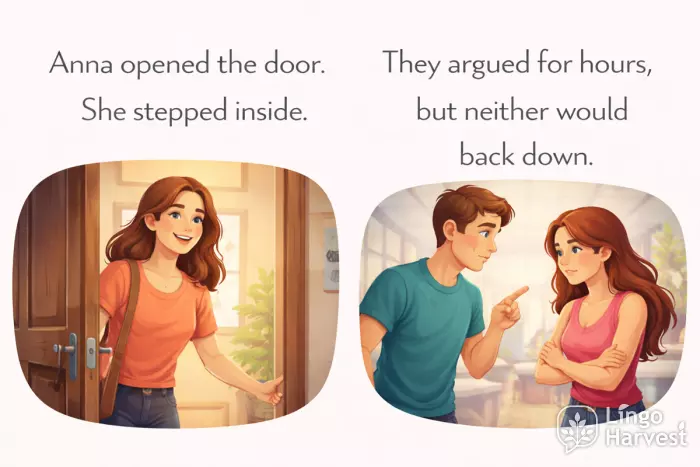 pronoun reference examples she neither sentences