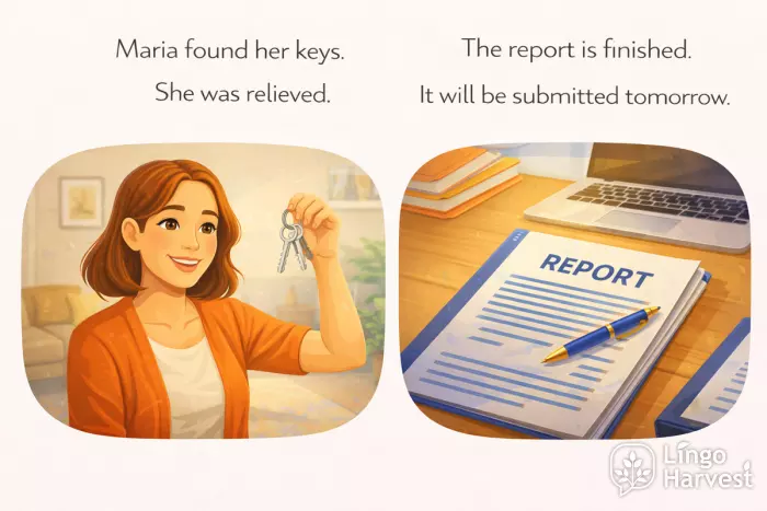pronoun reference she it sentence examples keys report
