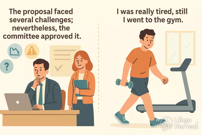 proposal challenges nevertheless approved tired still gym
