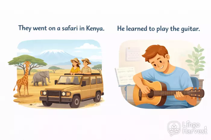 safari in Kenya learn guitar