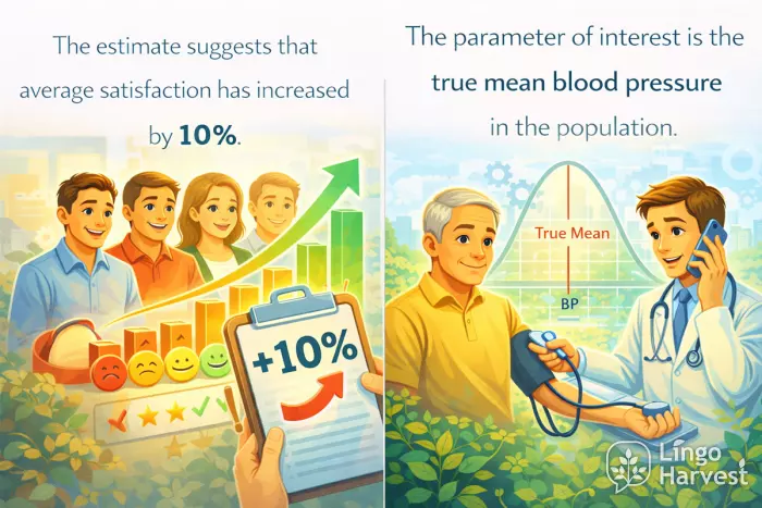 satisfaction estimate increase vs true mean blood pressure