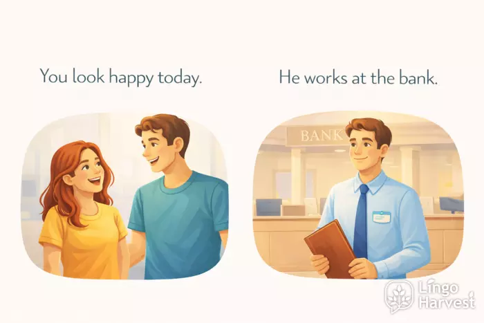 subject pronouns you he simple sentence examples