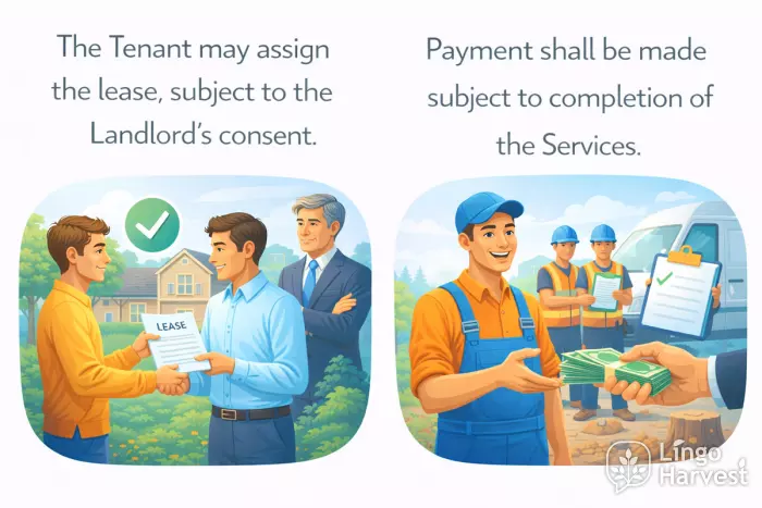subject to consent and completion legal contract example