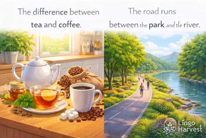 tea vs coffee road between park river