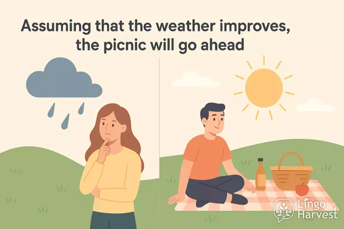 weather improves picnic conditional