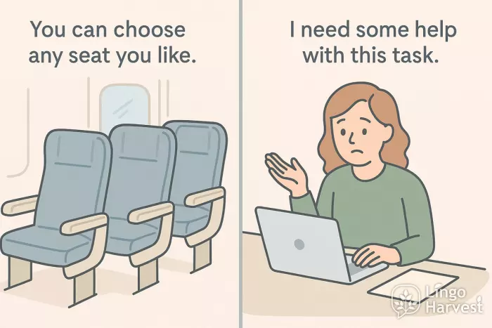 any seat choice need some help