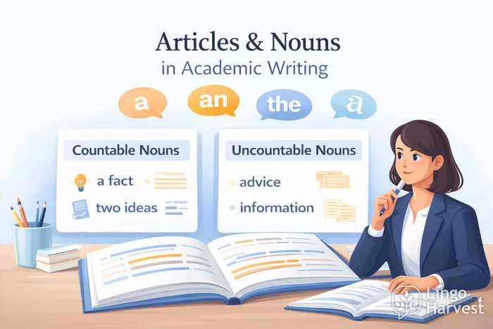 Articles and noun usage in writing