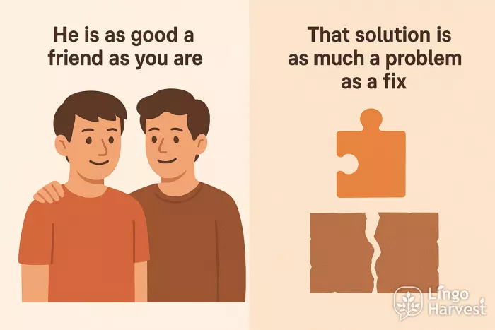 as good a friend as comparison problem fix