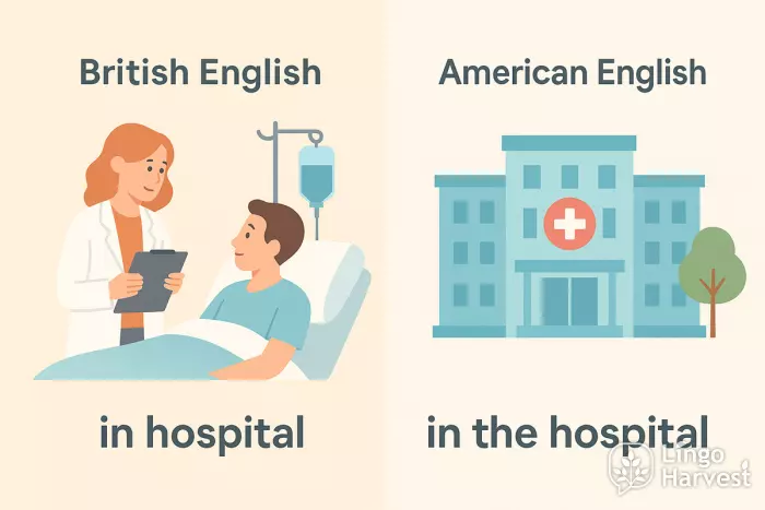 british in hospital american in the hospital