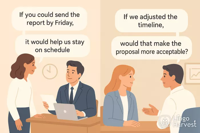business conditionals report deadline timeline proposal