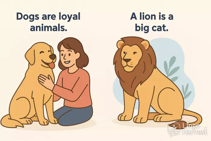 dogs loyalty and lion big cat
