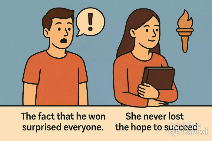 fact he won surprised everyone hope to succeed