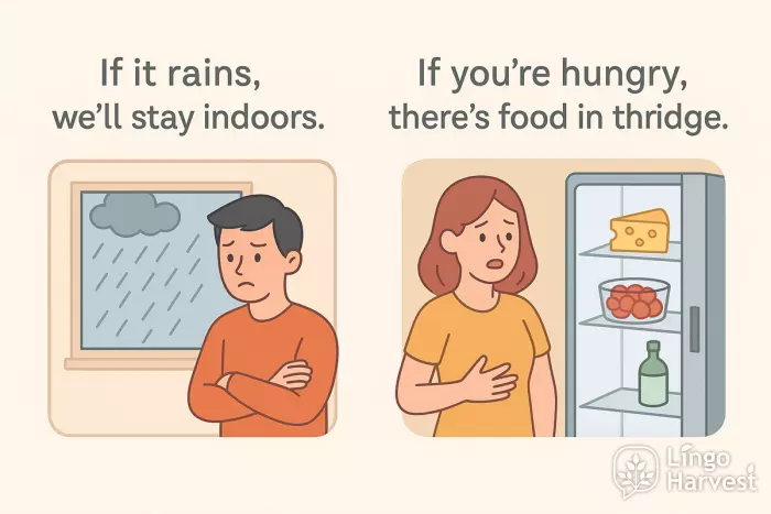 if it rains stay indoors if hungry food fridge