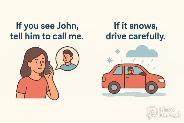 if you see john call if it snows drive carefully