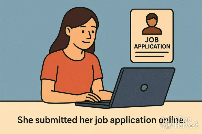 job application online learning method students