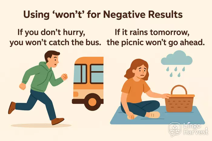 negative conditionals won’t results bus picnic
