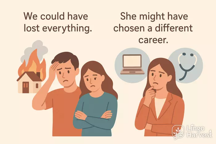 past modals loss risk career choice options