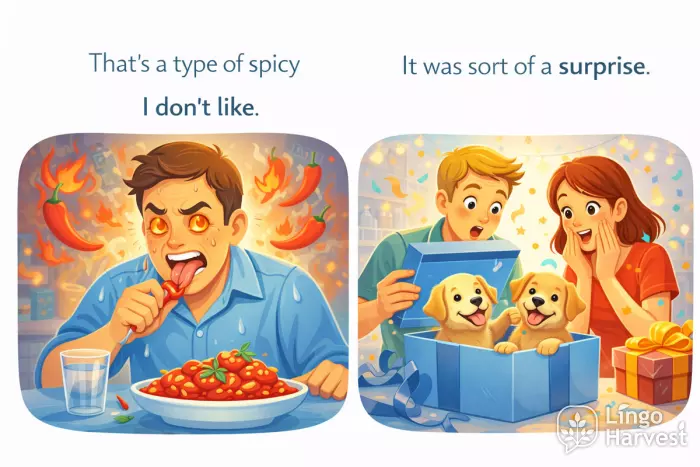 spicy food dislike reaction surprise puppies gift