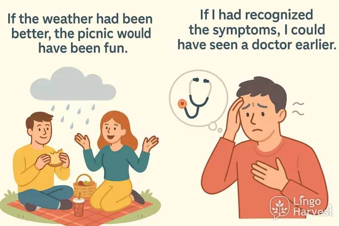 third conditional picnic and health scenario
