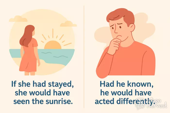 third conditional sunrise regret scenes