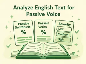 Check English Text for Passive Voice Online