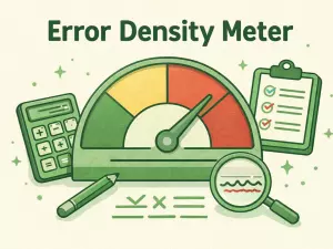 Error Density Checker Find Mistakes