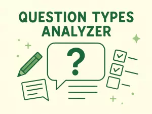 Question Types Analyzer