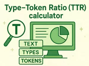 Vocabulary Diversity Checker  (TTR)