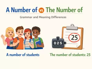A Number of vs The Number of: Grammar and Meaning Differences