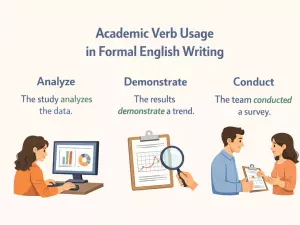 Academic Verb Usage in Formal English Writing