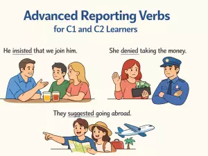 Advanced Reporting Verbs for C1 and C2 Learners
