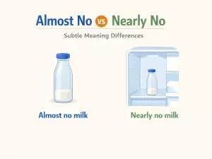Almost No vs Nearly No: Subtle Meaning Differences