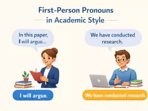 First-Person Pronouns in Academic Style