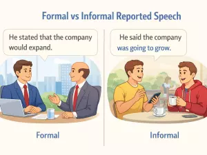 Formal vs Informal Usage of Reported Speech Compared
