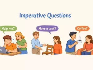 Imperative Questions in English: Requests and Offers