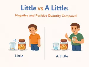 Little vs A Little: Negative and Positive Quantity Compared