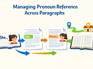 Managing Pronoun Reference Across Paragraphs