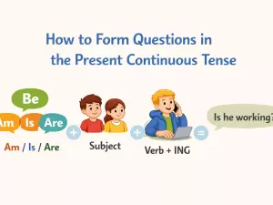 How to Form Questions in the Present Continuous Tense