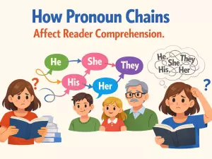 How Pronoun Chains Affect Reader Comprehension