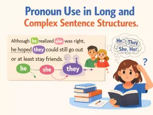 Pronoun Use in Long and Complex Sentence Structures