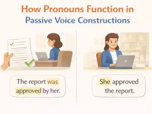 How Pronouns Function in Passive Voice Constructions