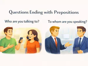Questions Ending with Prepositions: Spoken vs Formal Use